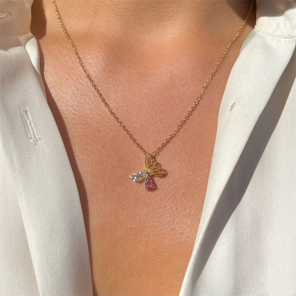 Come Fly With Me Pendant Necklace