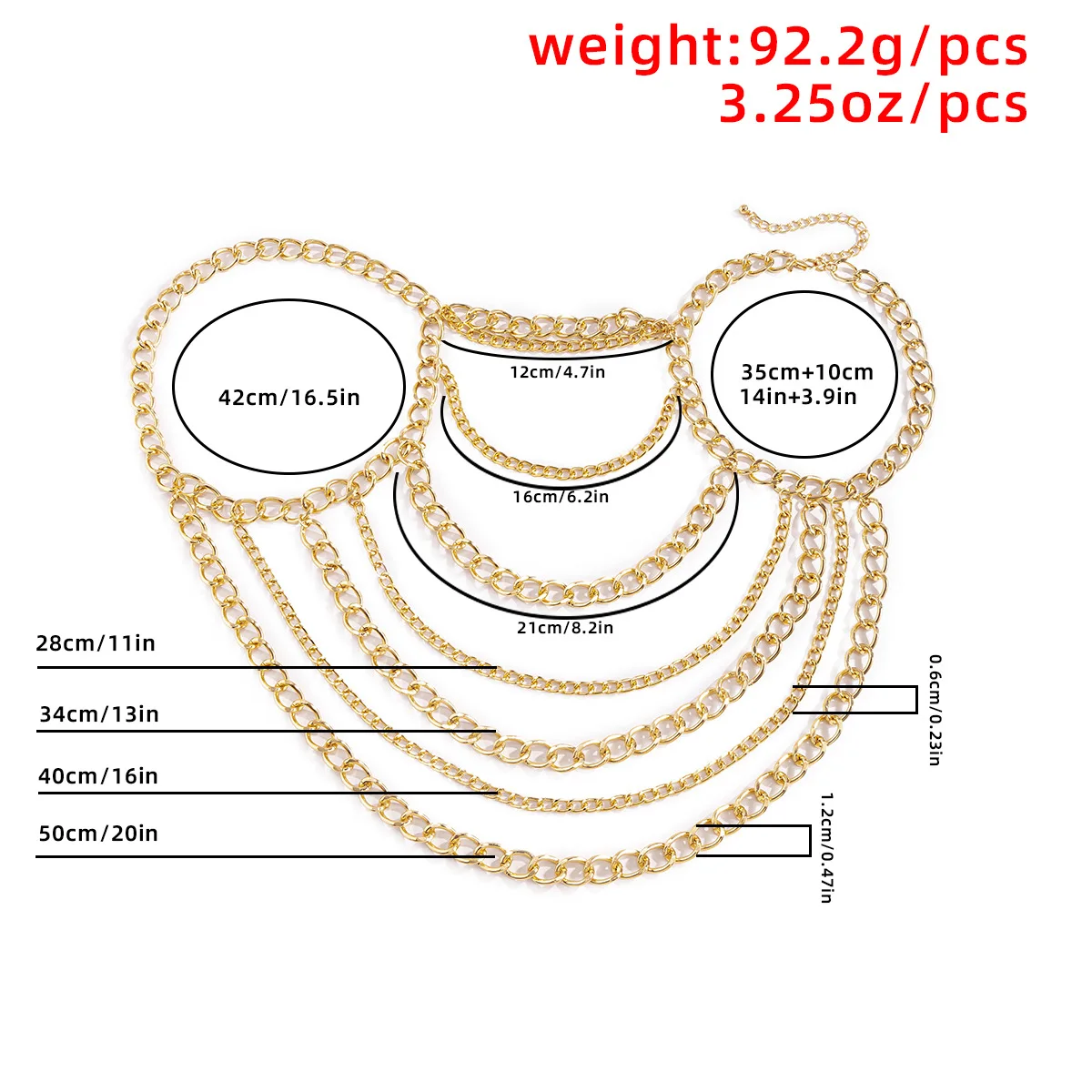 Gothic Style Simple Bikini Body Chain Gothic Style Simple Bikini Body Chain