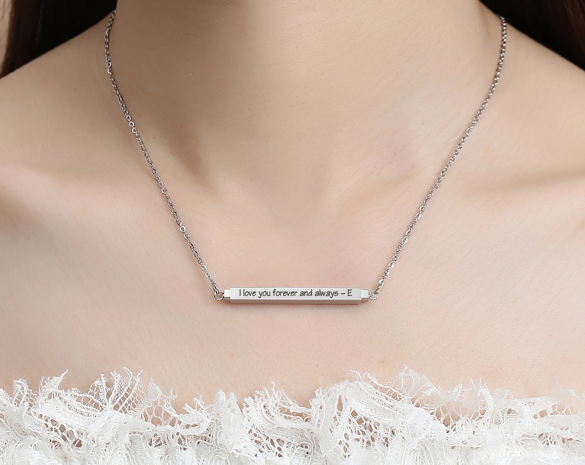 Secret Message Necklace