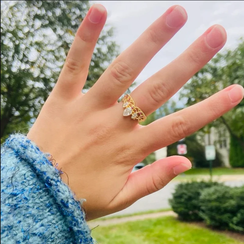 Rapunzel Crown Ring