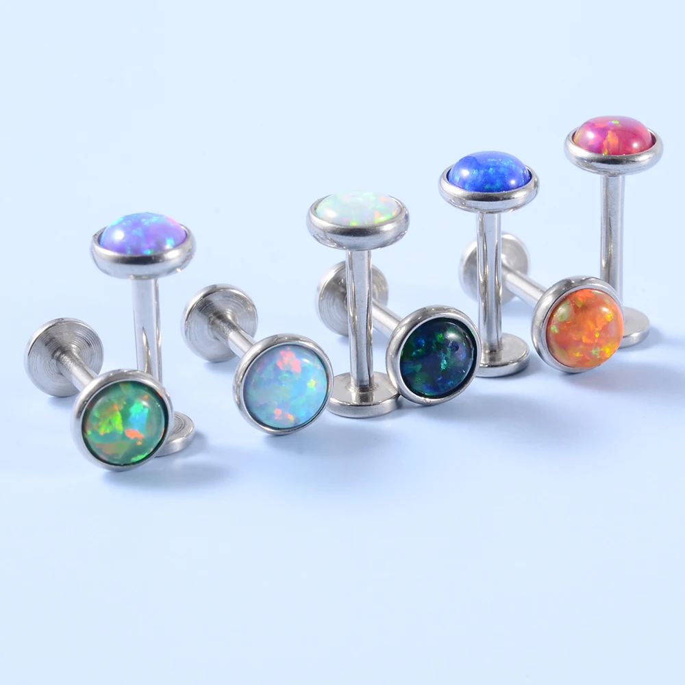Opal Stud Earrings