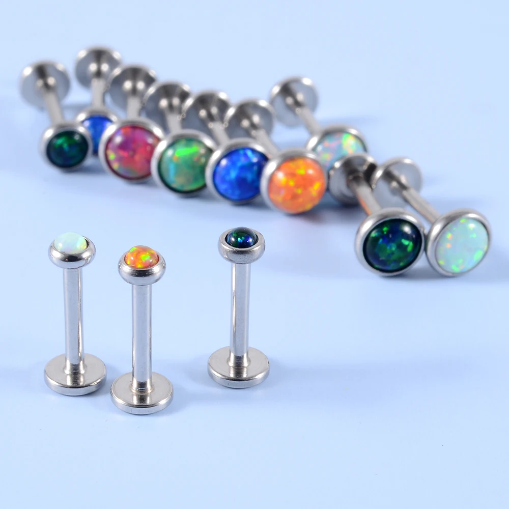 Opal Stud Earrings