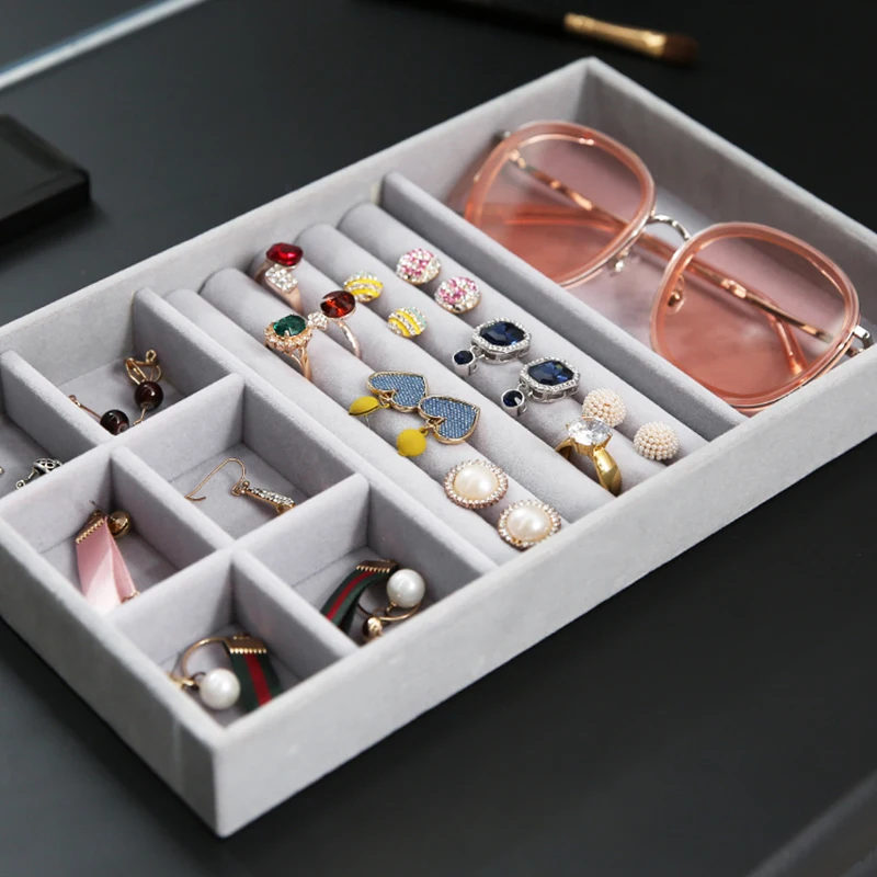 Stackable 5 Pcs Jewelry Organization Trays