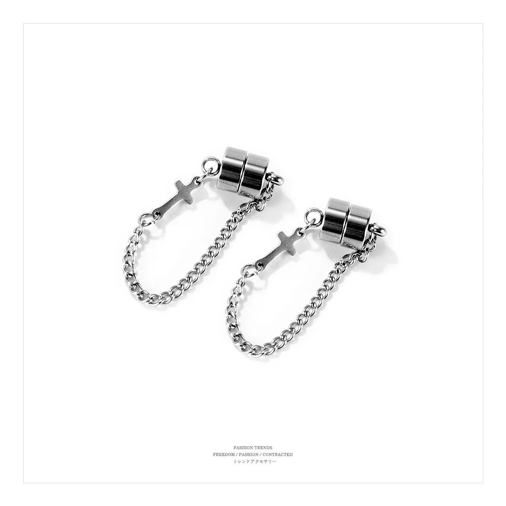 Magnetic Chain Loop Earrings