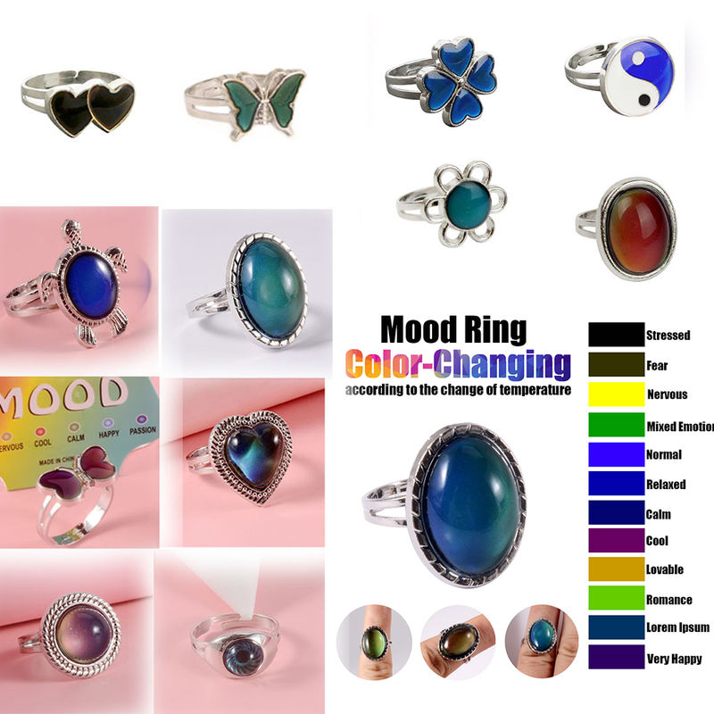 Rings of Feeling-Color Changing Mood Ring
