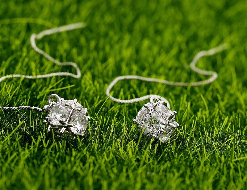 Crystal Ball Ear Threaders