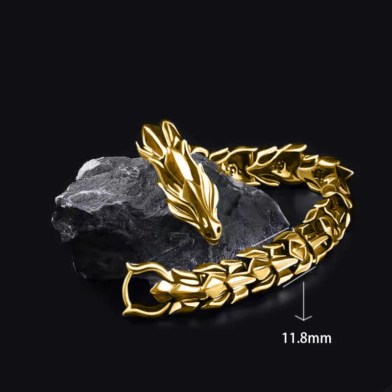 Dragon Ouroboros Bracelet