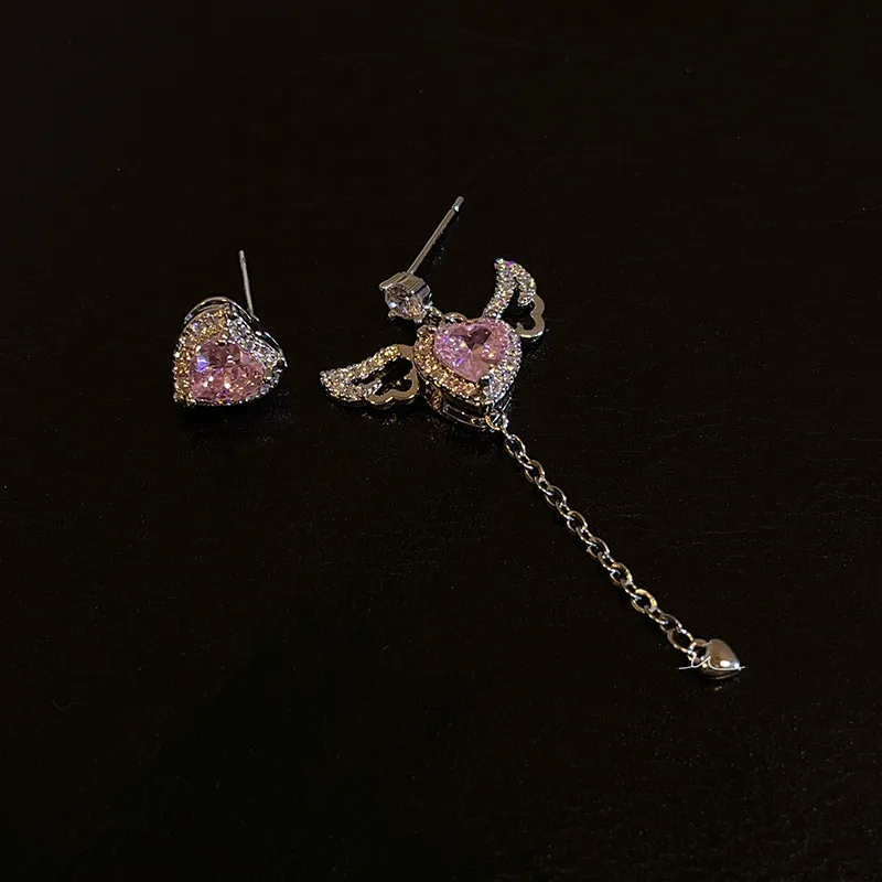 Flying Angel Necklace + Earring Set