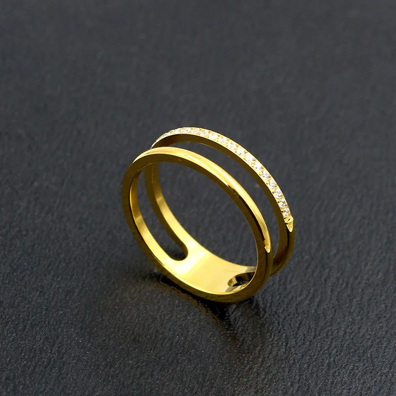 Double Layer Hana Ring