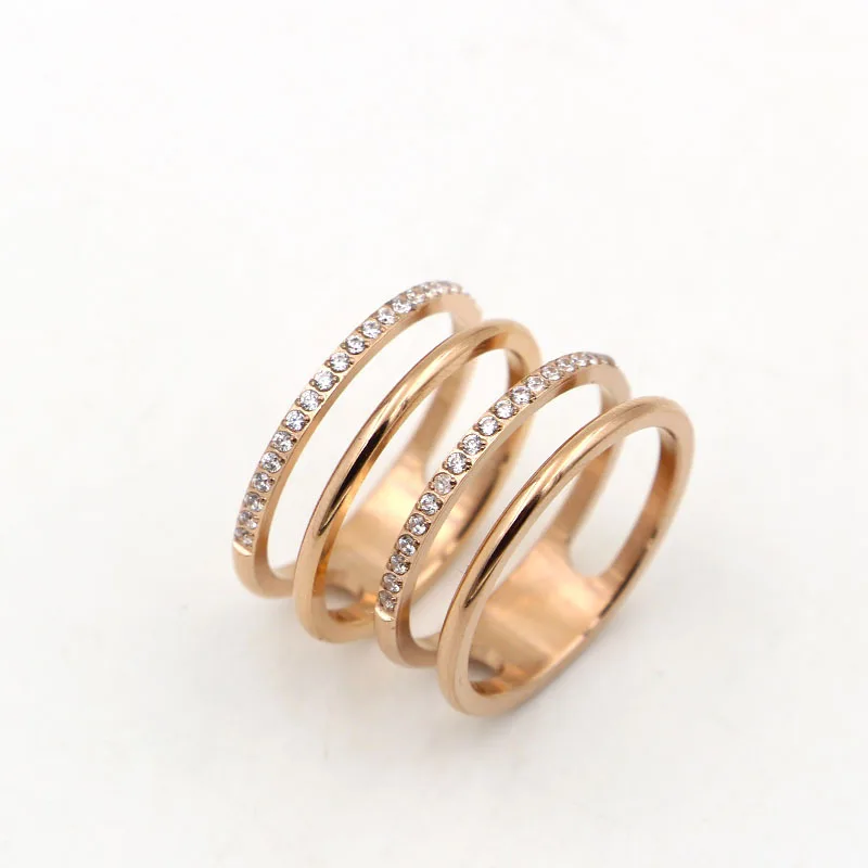 Double Layer Hana Ring