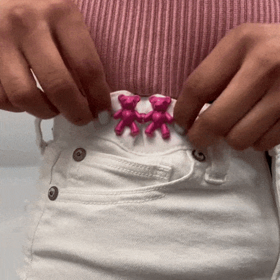 Cute Jeans Snap Buttons