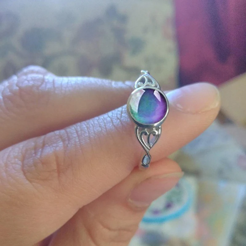 Moonstone Mood Rings