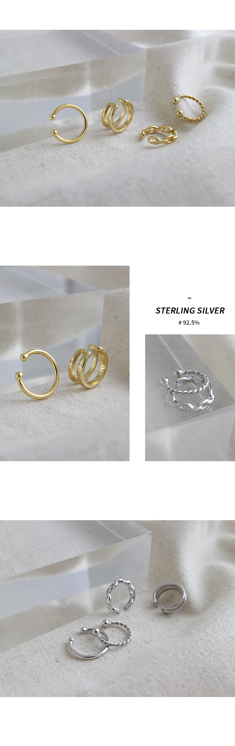 Conch Chain Ear Cuff