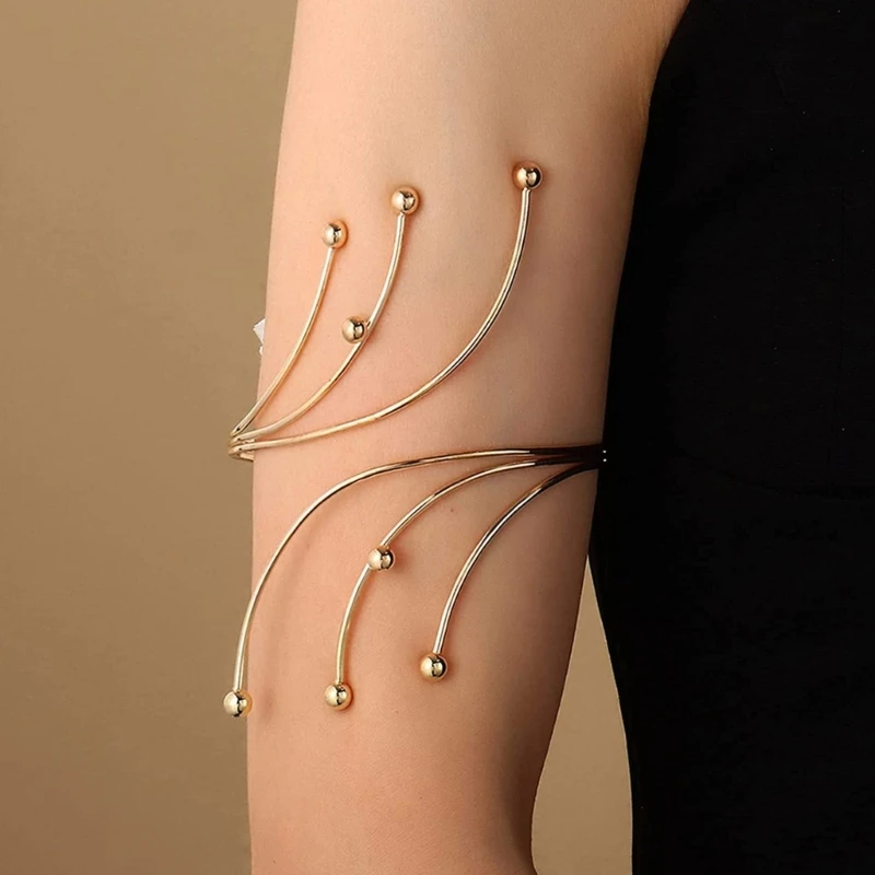 Gold Silver Arm Band Arm Cuff Collection
