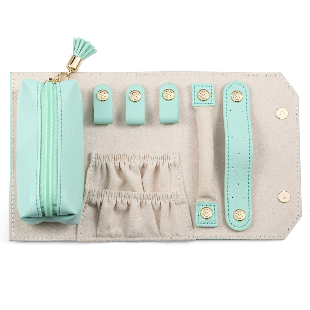Mini Rollio Portable Ladies Travel Jewelry Bag