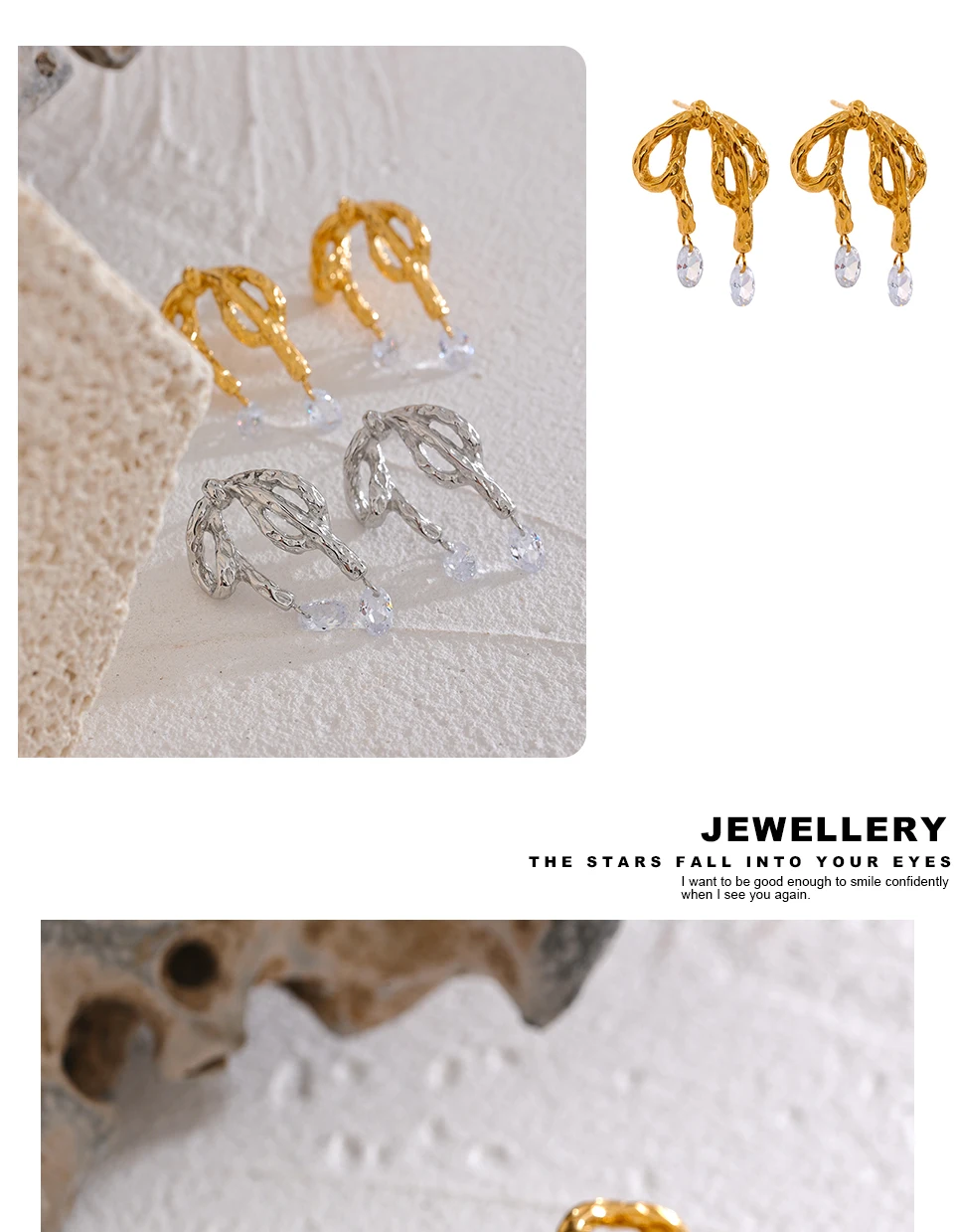 Dangle Bow Earrings