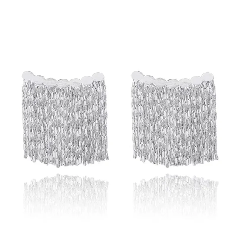 14K Gold-plated Tassel Luxury Earrings