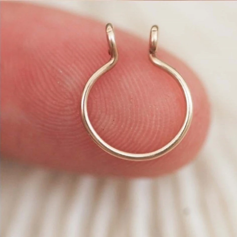 U Shaped Septum Rings