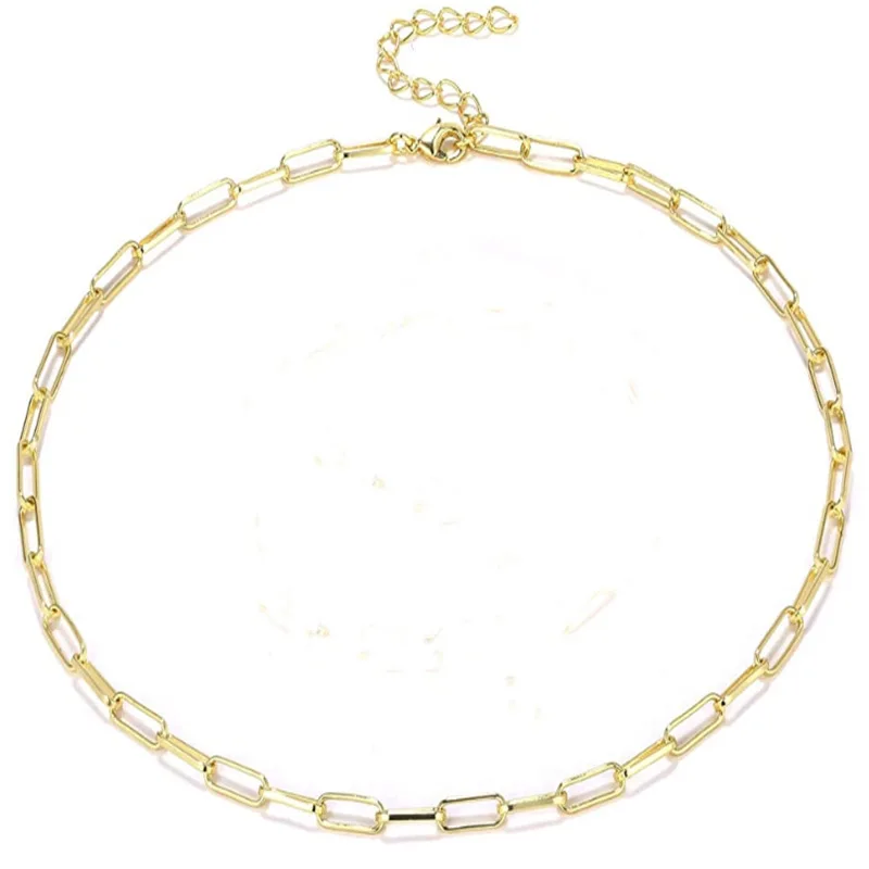 Paperclip Chain Necklaces