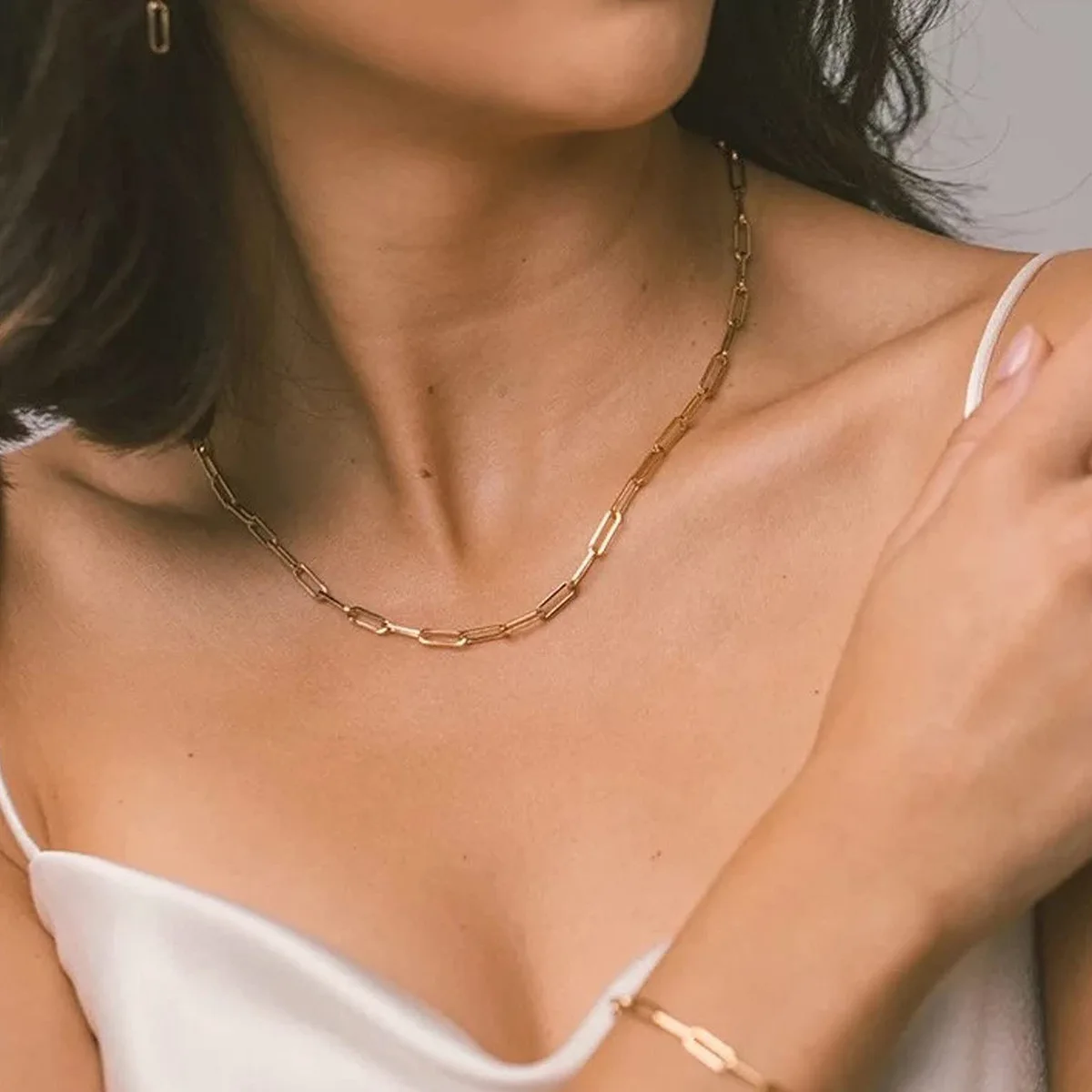 Paperclip Chain Necklaces