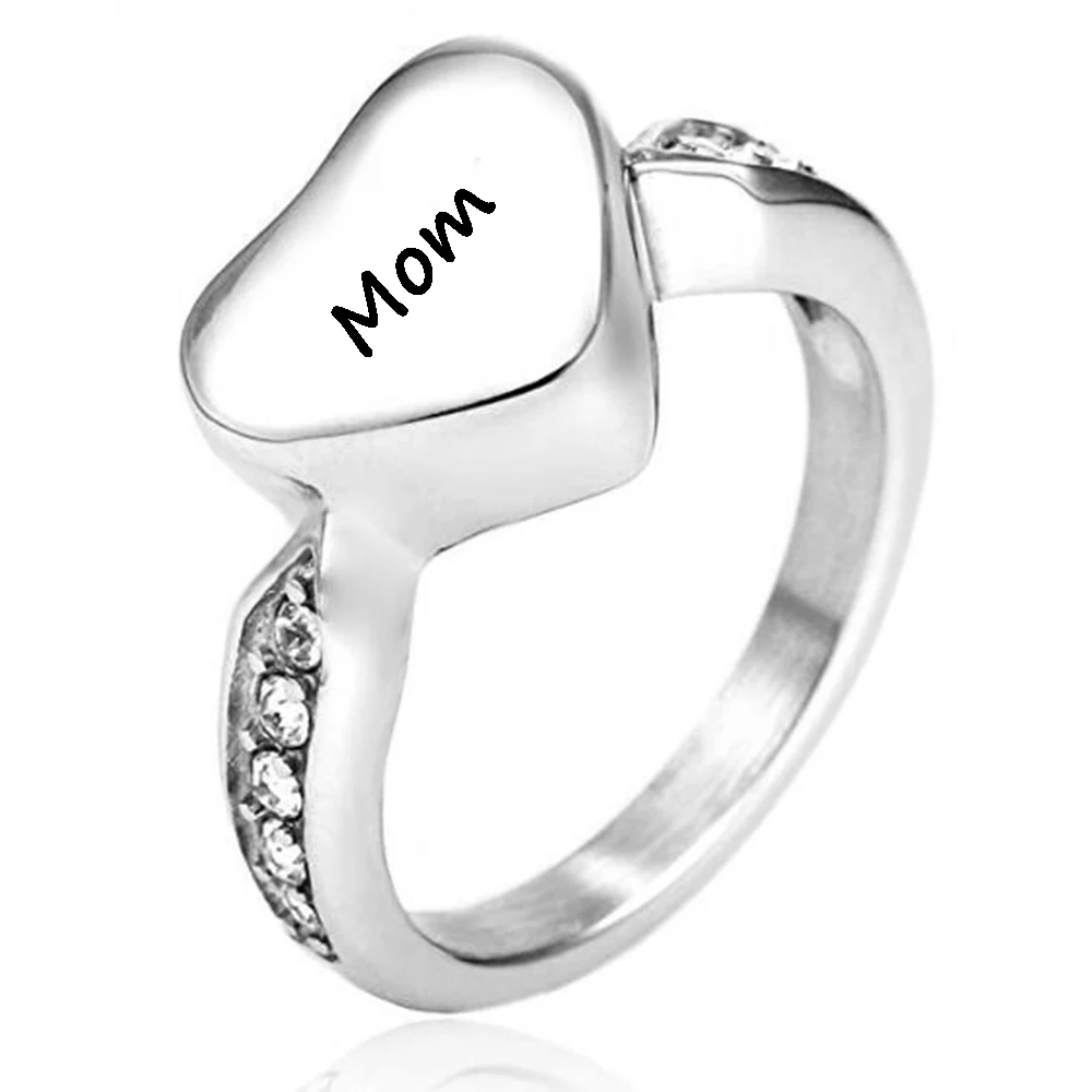 Self Fill Ashes Heart Ring