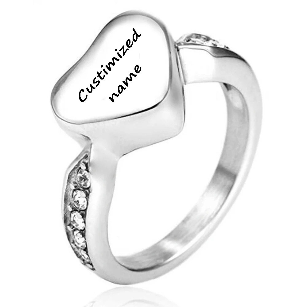 Self Fill Ashes Heart Ring