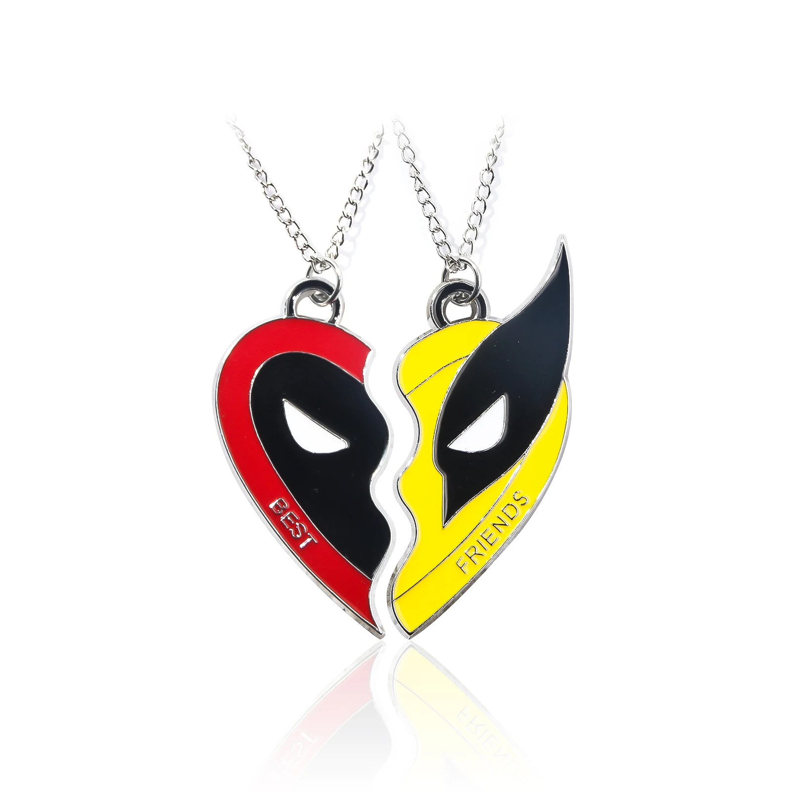 Deadpool & Wolverine Inspired Necklace