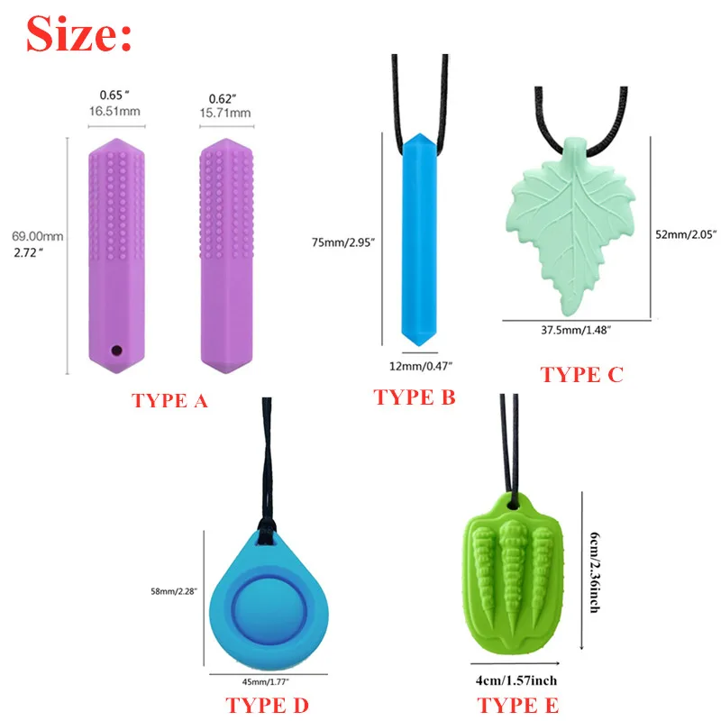 Tilcare Chew Chew Sensory Necklace