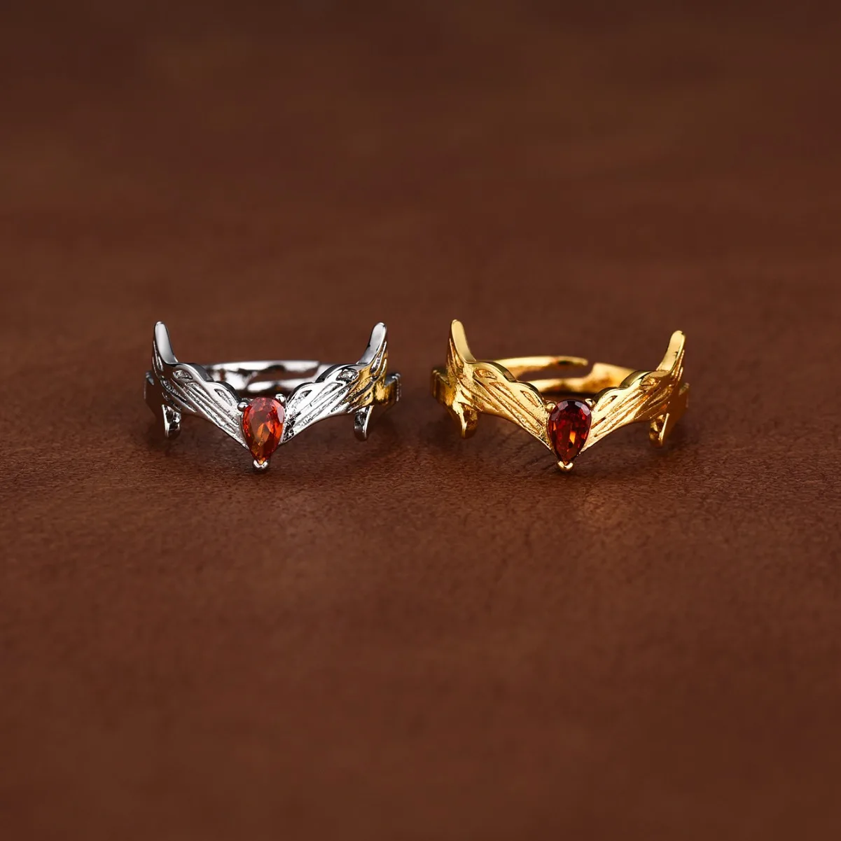 Scarlet Witch Gemstone Inspired Ring
