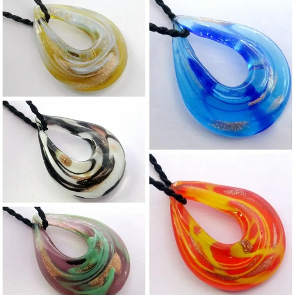 Handmade Murano Glass Love Necklace