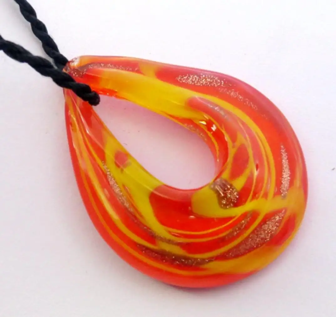 Handmade Murano Glass Love Necklace