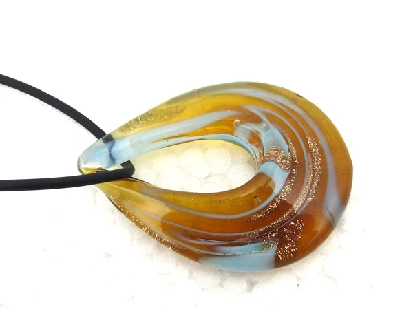 Handmade Murano Glass Love Necklace