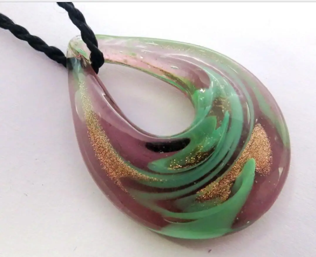 Handmade Murano Glass Love Necklace