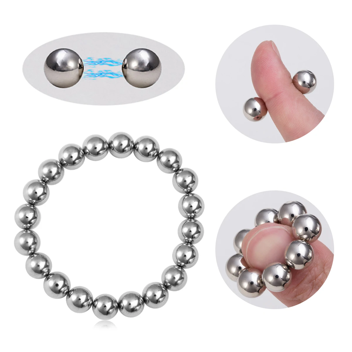 20Pcs Magnetic Balls No Piercing