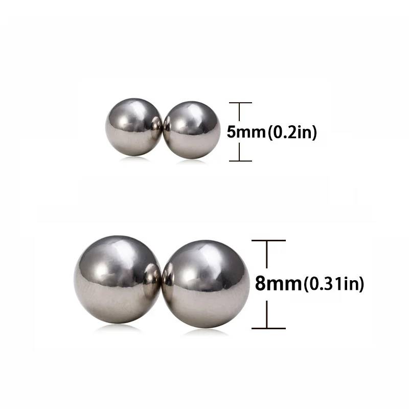 20Pcs Magnetic Balls No Piercing