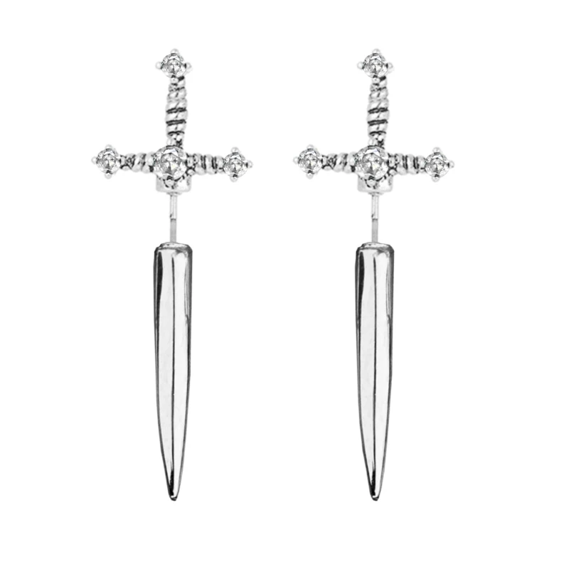 Gothic Sword Earrings