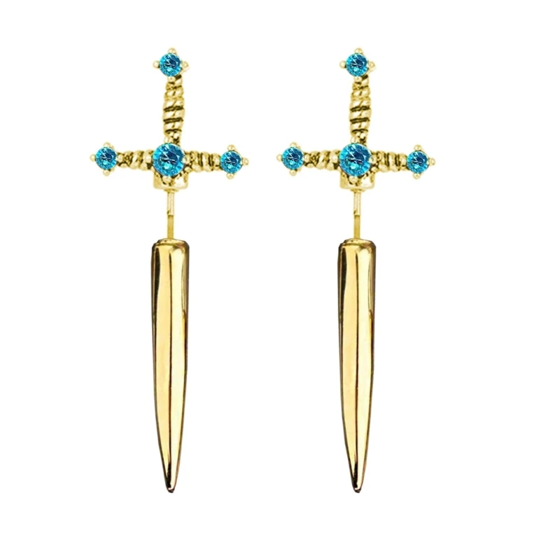 Gothic Sword Earrings