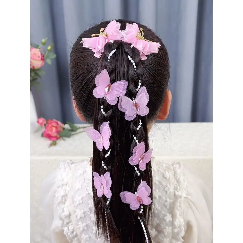 Little Girl Princess Tassel Hair Clip