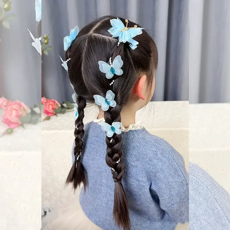 Little Girl Princess Tassel Hair Clip