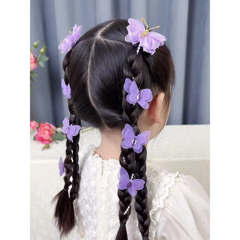 Little Girl Princess Tassel Hair Clip