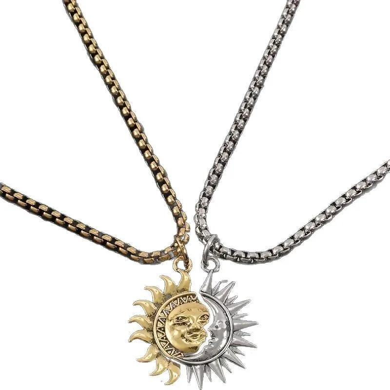 Sun & Moon Matching Necklace