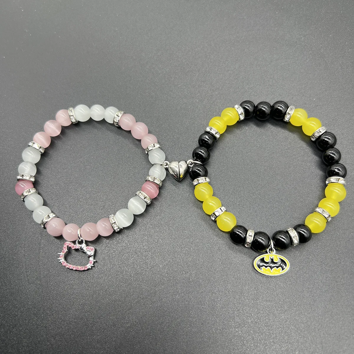 Spider-Man & Hello Kitty Matching Bracelet Set