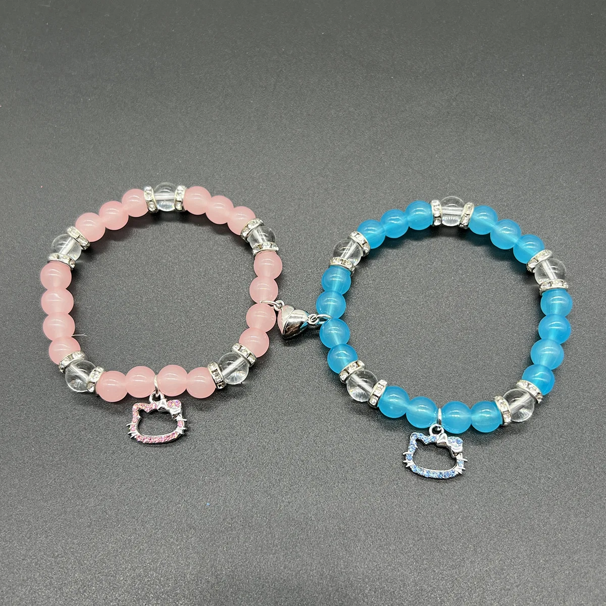 Spider-Man & Hello Kitty Matching Bracelet Set