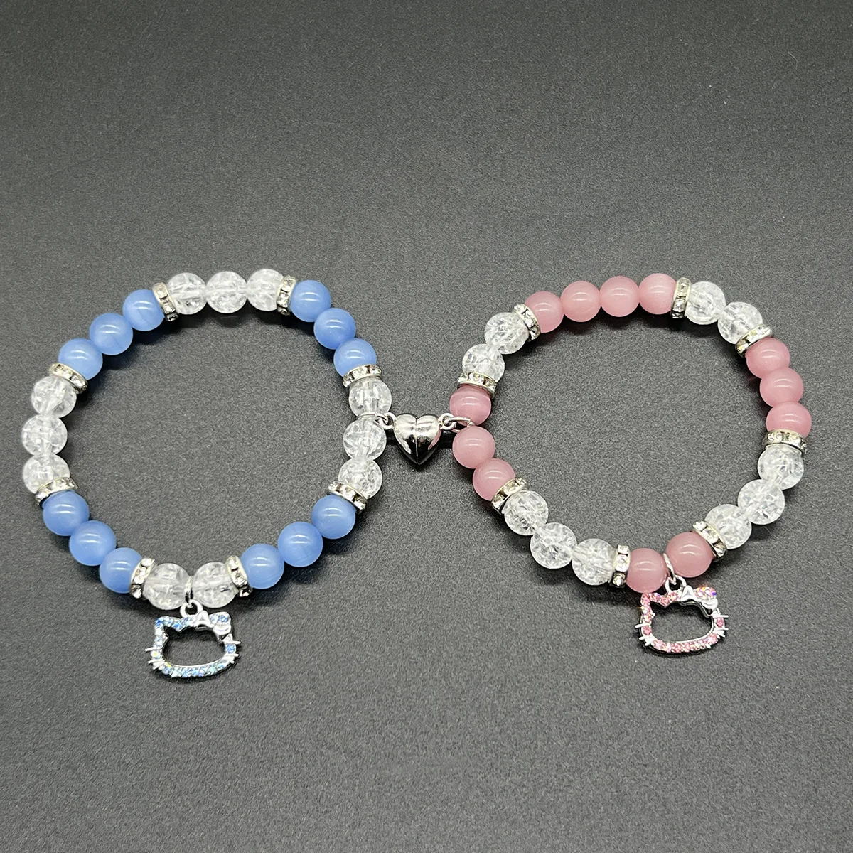 Spider-Man & Hello Kitty Matching Bracelet Set